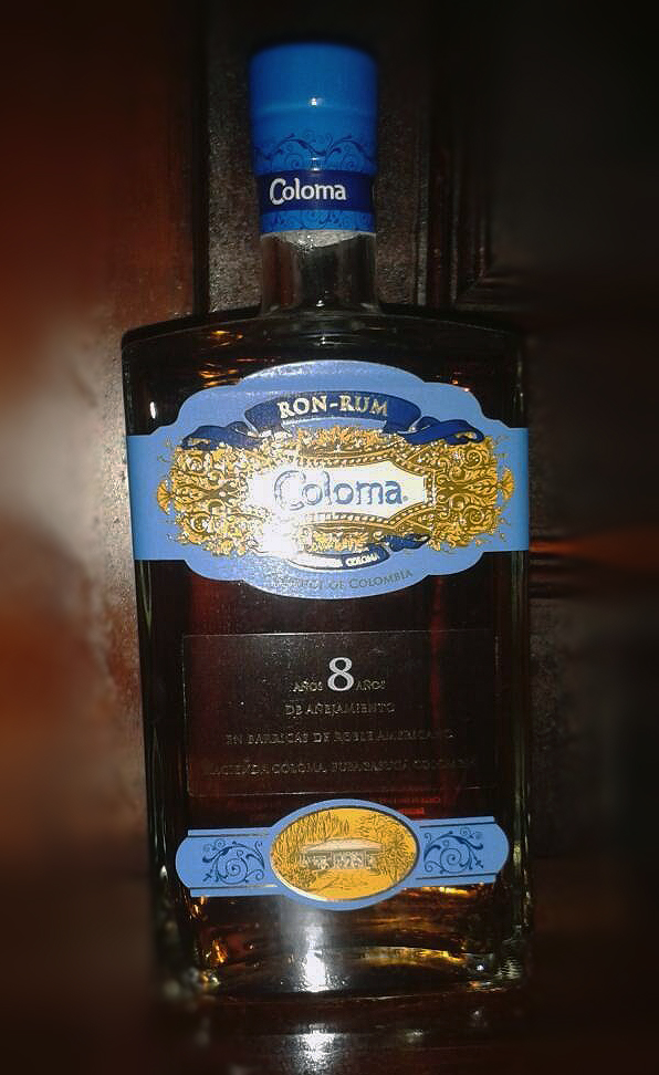 HACIENDA COLOMA 8v - Rum aus Kolumbien im LANGE Pub Wien