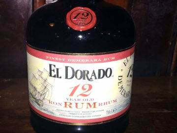 El Dorado 12y Demerara Rum aus Guyana im LANGE Pub Wien