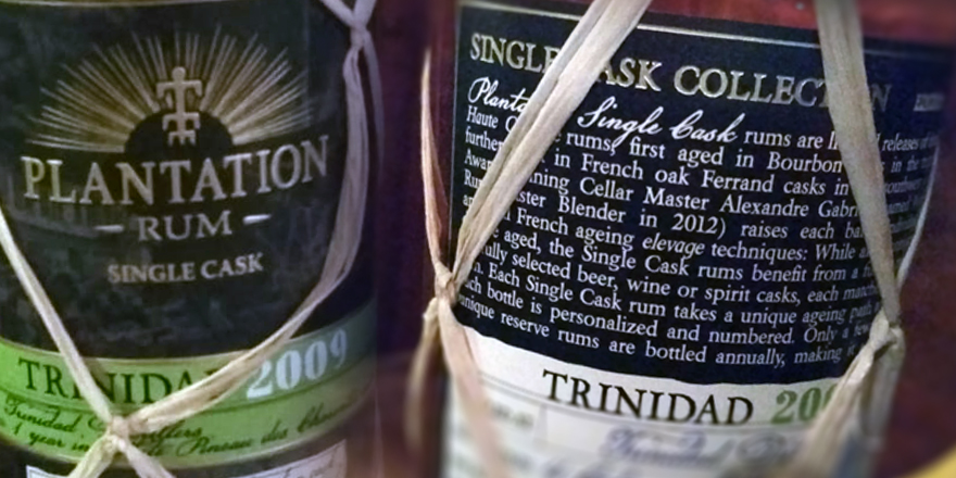 PLANTATION RUM TRINIDAD 2009 SINGLE CASK im LANGE Wien Josefstadt