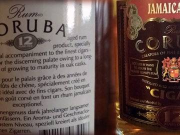 LANGE Pub Rum Angebot: CORUBA CIGAR 12y, eine Coproduktion Jamaika-Schweiz