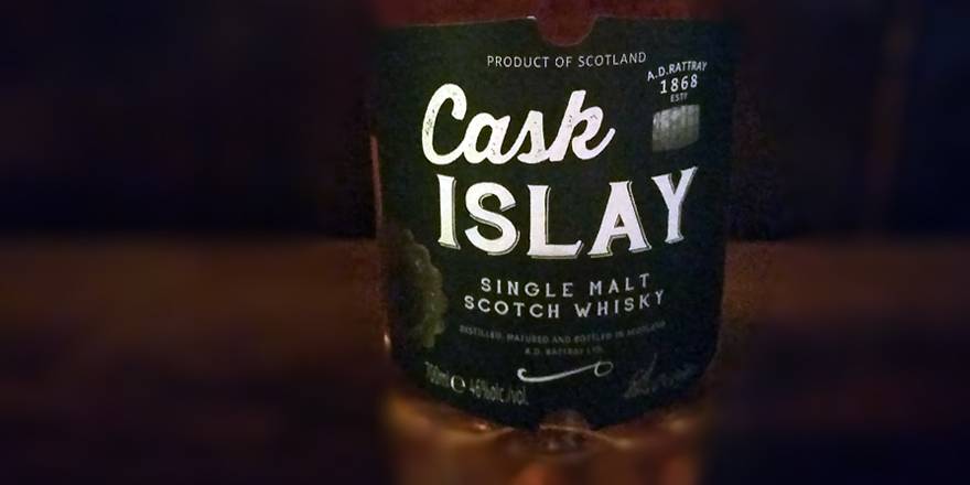 A.D. Rattnay: Cask Islay, klassischer schottischer Single Malt mit verführerischem Rauchcharakter im LANGE Pub und Beisl Wien Josefstadt