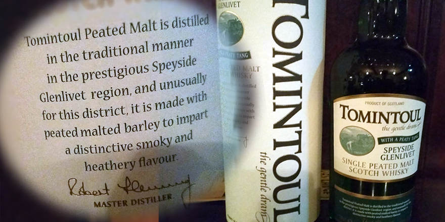 Whisky des Monats: Tomintoul Peaty Tang, Speyside Scot. Single Malt