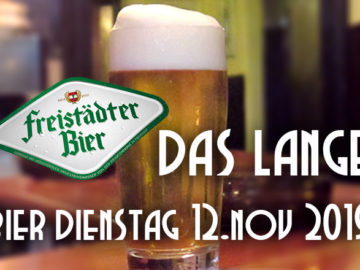 Das LANGE Bier Dienstag mit Freistädter Ratsherrn Premium
