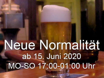 Öffnungszeiten ab 15.6.2020: MO-DO 17:00-01:00