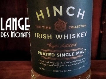 LANGE Whisky des Monats: Hinch Irish Whisky Peated Single Malt aus der Time Collection der Distillerie