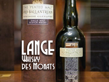 LANGE Whisky des Monats: OLD BALLANTRUAN, Speyside Glenlived Single Malt Scotch Whisky