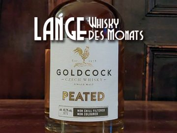 LANGE Pub Whisky des Monats: GOLDCOCK Peated aus der Tschechoslowakei