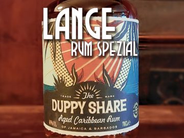 LANGE Pub und Beisl Wien Rum spezial: The Duppy Share - Aged Caribbean Rum of Jamaika and Barbados