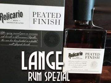 LANGE Pub und Beisl Rum spezial: Ron Relicario peated Finish