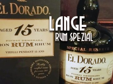 LANGE Rum spezial: EL DORADO 15Y Special Reserve, Demerara Distillers, Guyana