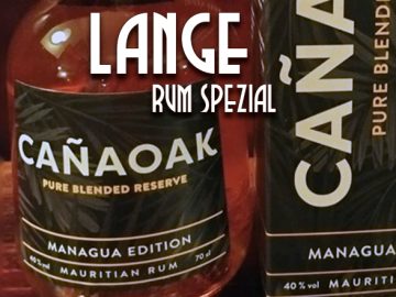 LANGE Rum spezial: Cañaoak Managua Edition