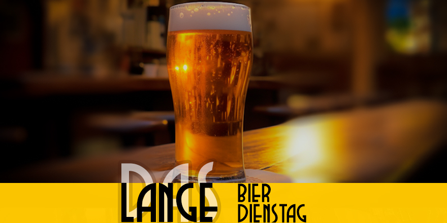 Lange Pub/Beisl Wien Bier Dienstag. Bild: Midjourney