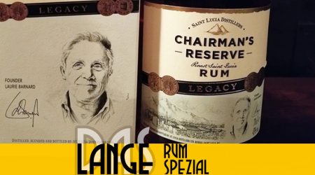 LANGE Pub/Beisl Wien Rum spezial: CHAIRMAN'S RESERVE Legacy St. Lucia Distillers