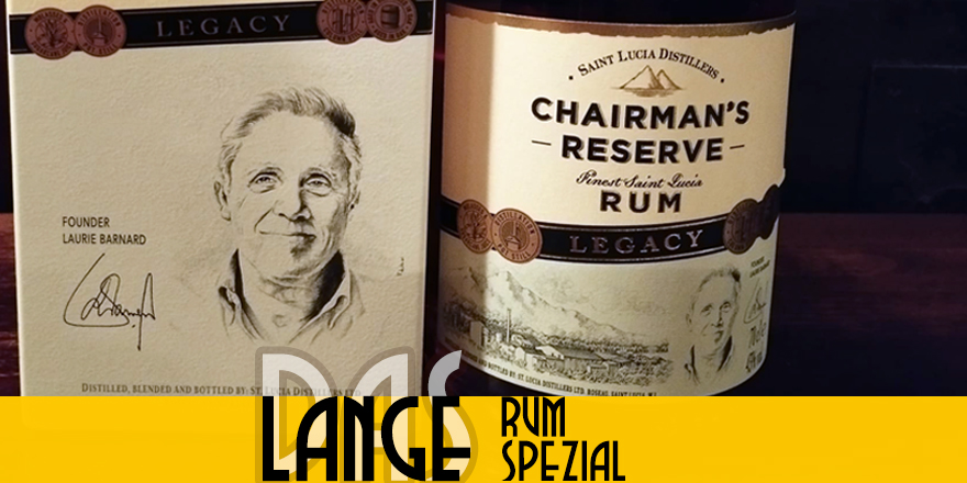 LANGE Pub/Beisl Wien Rum spezial: CHAIRMAN'S RESERVE Legacy St. Lucia Distillers