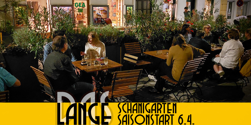 Das LANGE Pub / Beisl Schanigarten