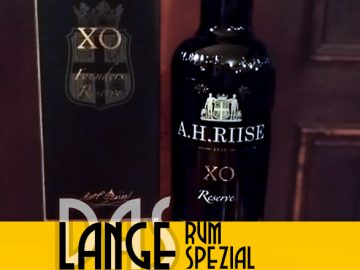 LANGE Rum spezial: A.H. Riise XO Founders Reserve